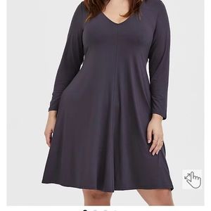 Torrid long sleeve dress